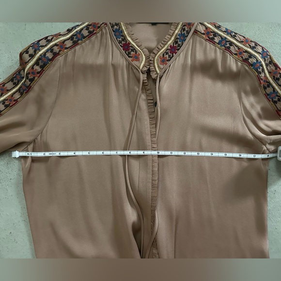 Kobi Halperin silk shirt with embroidery - Picture 10 of 11